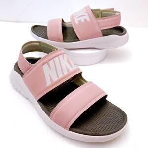 ❌SOLD❌ Nike Tanjun Women’s Size 6 Pink Open Toe Slingback Sport Sandal Shoes